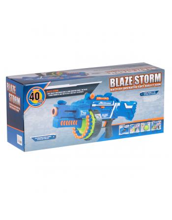 Karabin na piankowe strzałki bębenkowy Blaze Storm + 40 strzałek