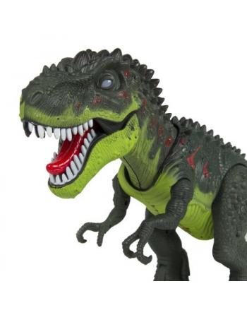 Dinozaur T-REX elektroniczny chodzi ryczy zielony