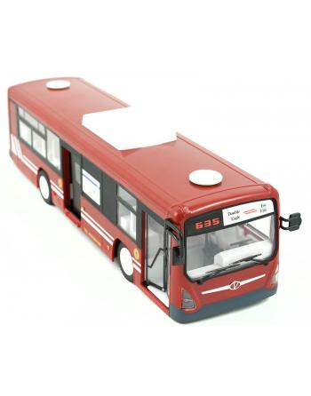 Autobus Zdalnie Sterowany RC z drzwiami czerwony
