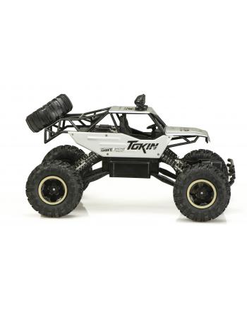 Samochód RC Rock Crawler 1:12 4WD METAL srebrny