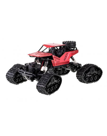 Samochód RC Rock Crawler 4x4 LHC012 auto 2w1 czerwony