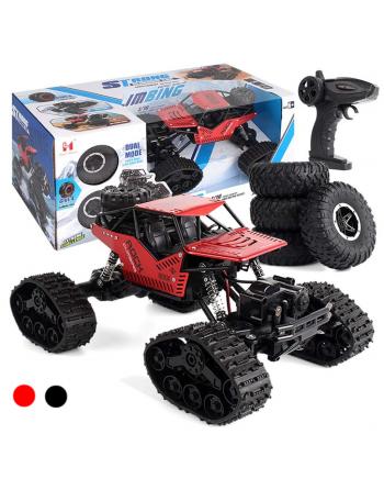 Samochód RC Rock Crawler 4x4 LHC012 auto 2w1 czerwony