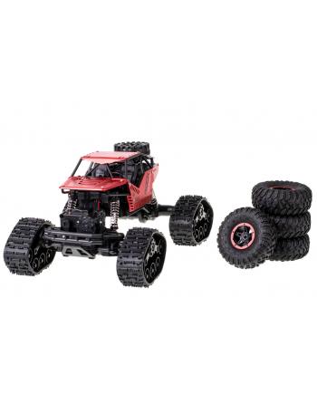 Samochód RC Rock Crawler 4x4 LHC012 auto 2w1 czerwony