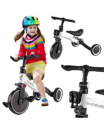 Rowerek Trike Fix Mini biegowy trójkołowy 3w1 z pedałami biały