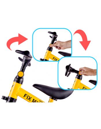 Rowerek Trike Fix Mini biegowy trójkołowy 3w1 z pedałami żółty