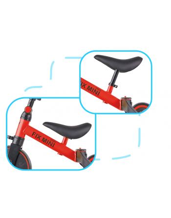 Rowerek Trike Fix Mini biegowy trójkołowy 3w1 z pedałami czerwony