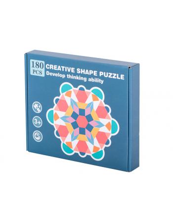 Puzzle drewniane układanka montessori 180el.