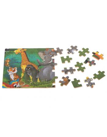 Puzzle bajkowe w puszce słoń 60el